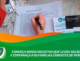 Parceria com a ONG CADI, Banco Itaú e Personal Card entrega cartão Premium para 90 famílias